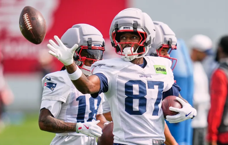 Patriots receivers ready to step up against Steelers